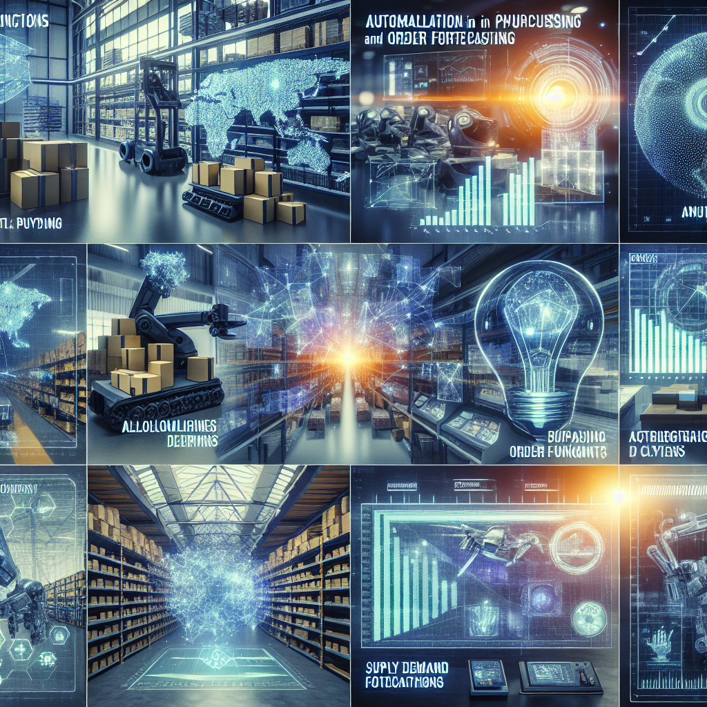Automatisation des achats et des prévisions de commandes2